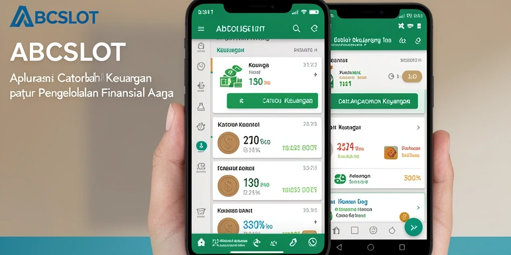 Antarmuka pengguna ABCSLOT yang rapi untuk keuangan Anda.