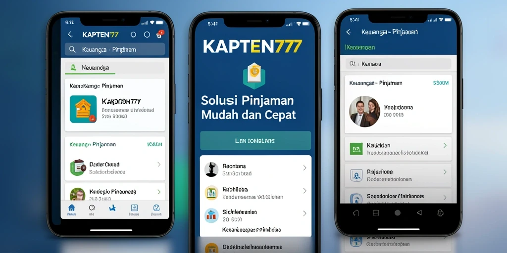 Tampilan antarmuka KAPTEN77 yang modern dan fungsional.