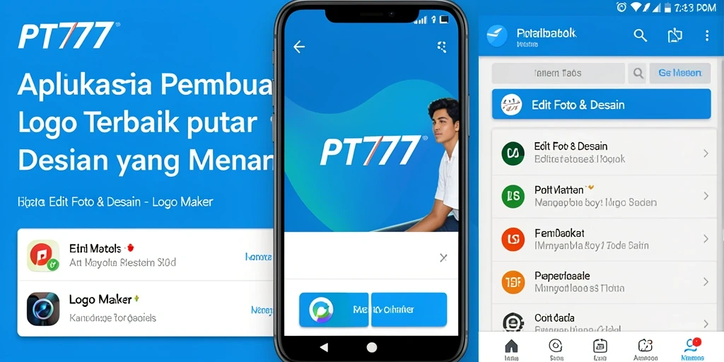 Tampilan antarmuka pengguna PT777 yang sederhana dan fungsional.