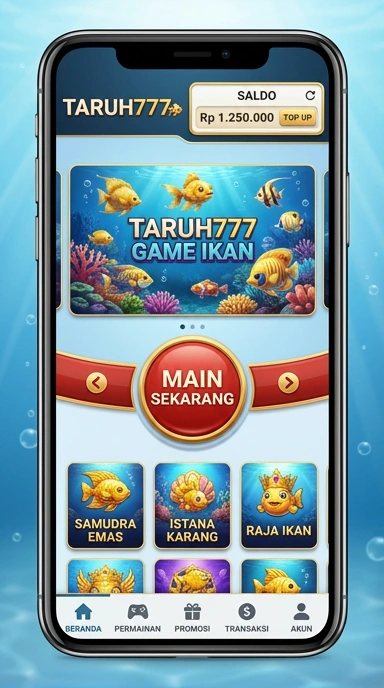taruh777 tampilan beranda